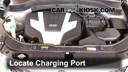 2014 Kia Sorento EX 3.3L V6 Air Conditioner Recharge Freon
